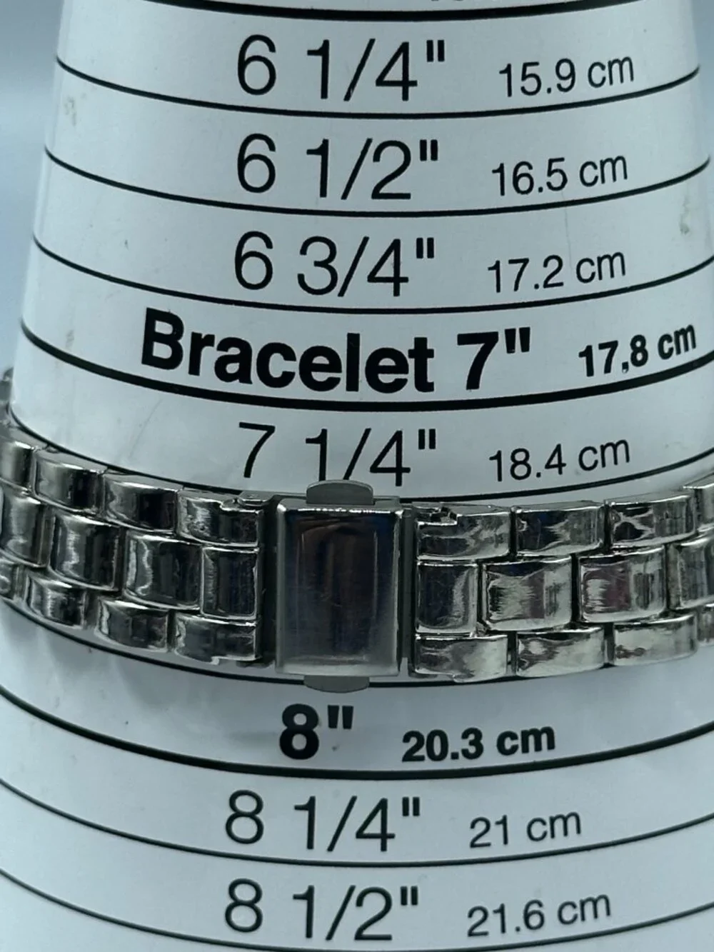 3/$30 Womens Clear Rhinestone Bezel Watch Silver Tone White Dial 28MM 8